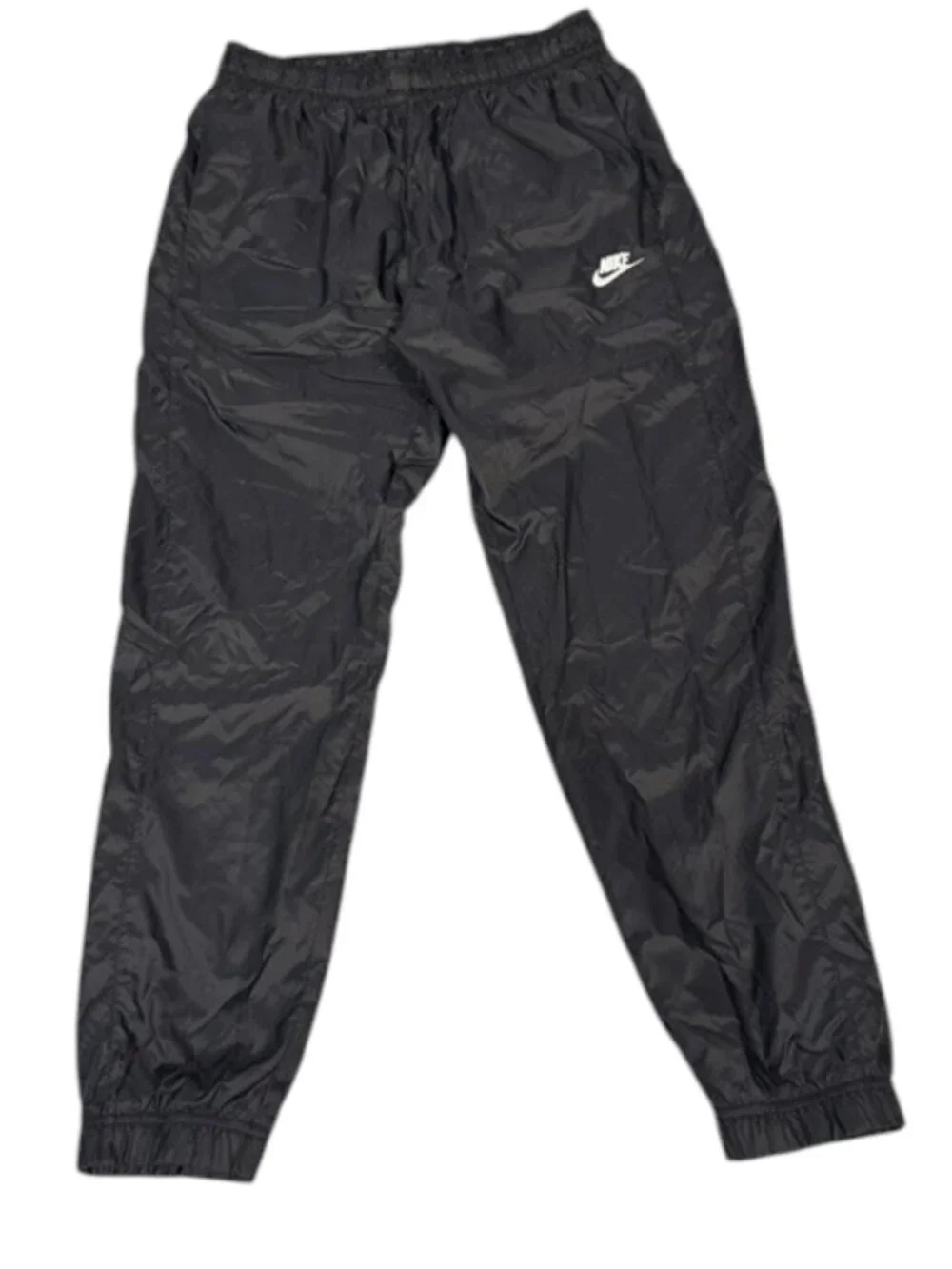 NWOT Nike Men's Black Nylon Track Pants Joggers Size M